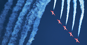 Snow birds - Comox Air Show, 2013